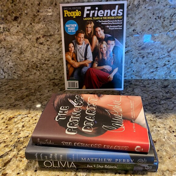 Celebrity Bio Lot of 3 Star Wars, Friends, Oliva Newton John + Bonus People Mag - Picture 6 of 6